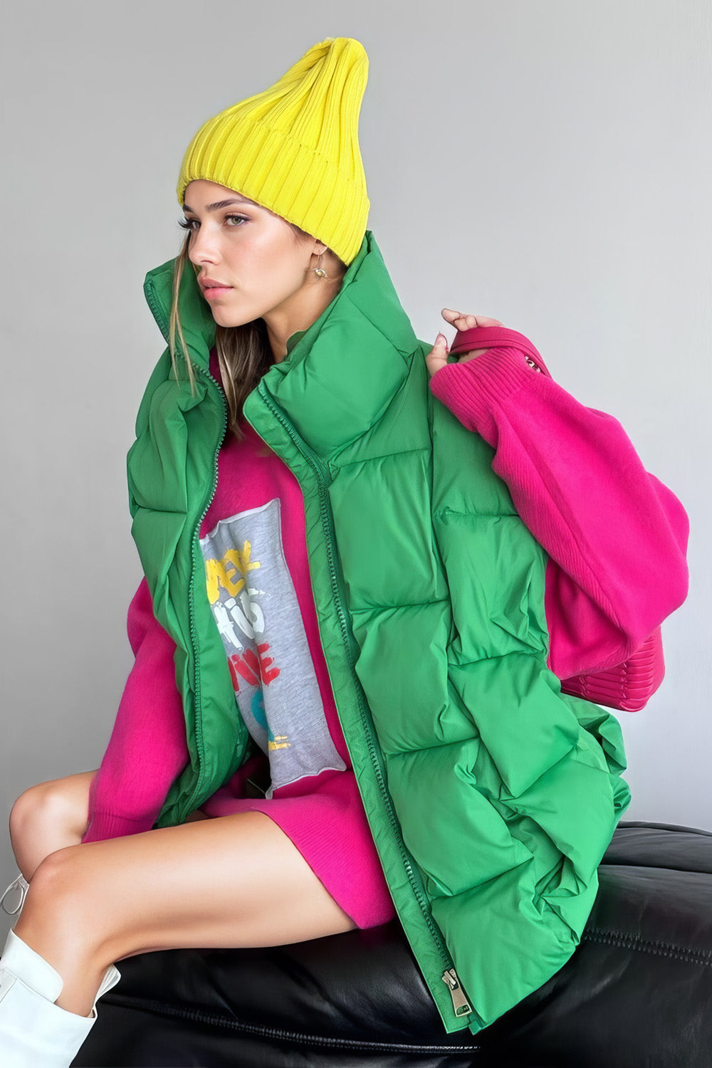 Gilet polaire - Vert